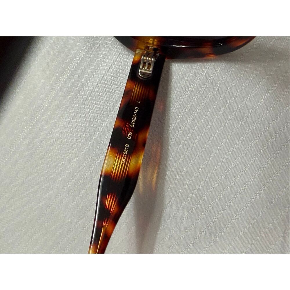 GUCCI GG1081S Women’s Tortoise Sunglasses - Picture 9 of 13